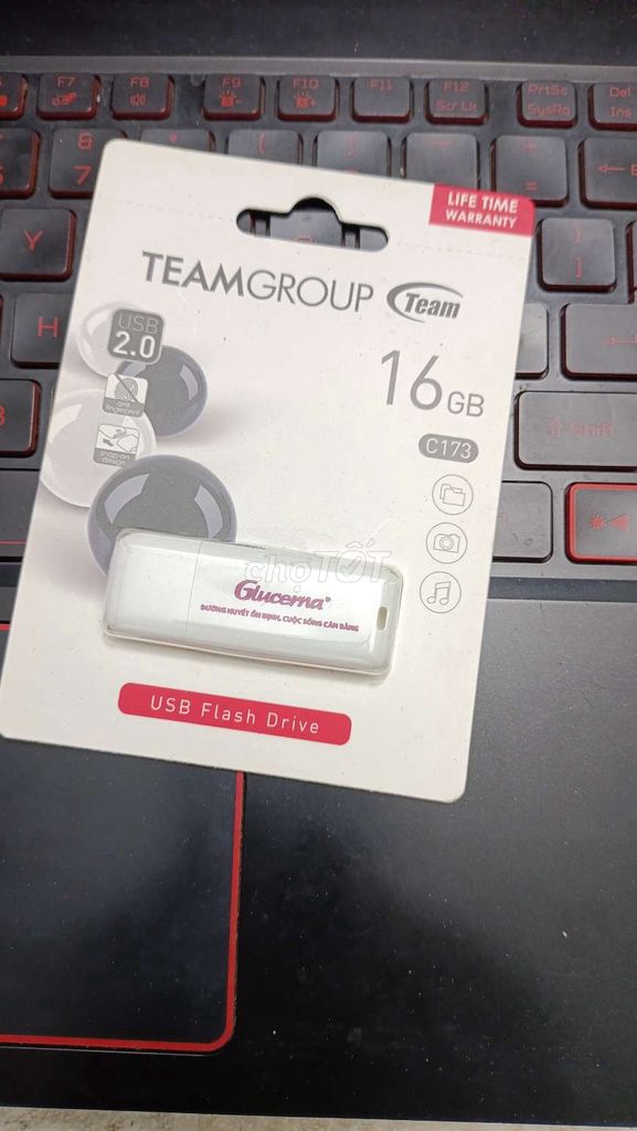 USB Flash Drive TEAMGROUP 16GB Trắng. Mua bán Phụ kiện (Màn hình, Chuột...) tại Thành phố Thủ Đức Tp Hồ Chí Minh được đăng bởi Cũ Giá Rẻ hình 1