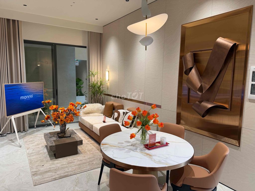 BÁN CĂN 2PN VIEW NỘI KHU RESORT MONREI SAIGON CHỈ 3 TỶ 6