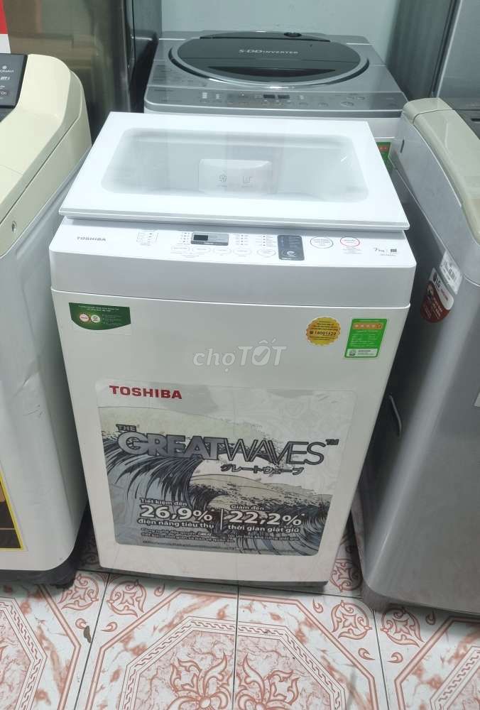 Thanh lý máy giặt Toshiba 7 kg đời mới có BH