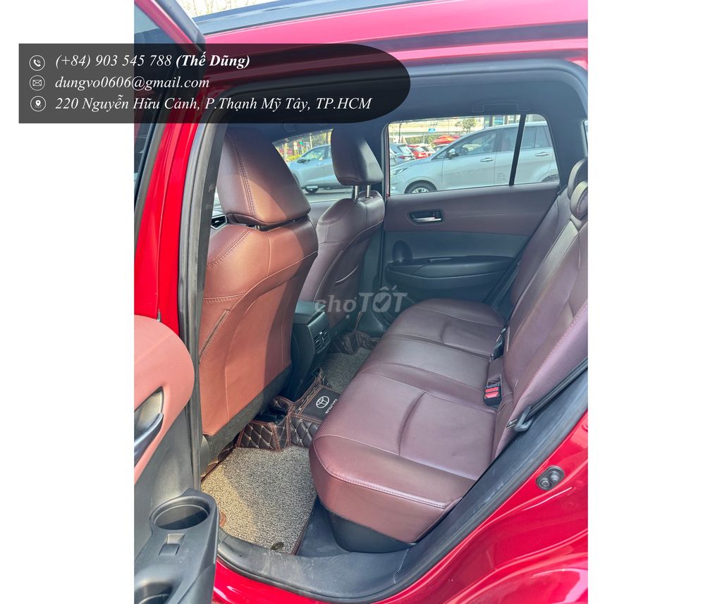 Toyota Corolla Cross 2021 HEV 25.000km Đỏ. Mua bán Ô tô tại Quận Bình Thạnh Tp Hồ Chí Minh được đăng bởi Thế Dũng Võ hình 7
