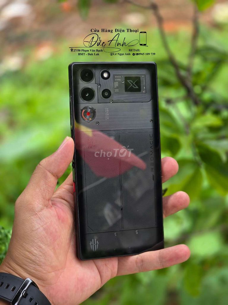 Redmagic 10 Pro Plus 16GB/512GB Đen. Mua bán Điện thoại tại Thành phố Buôn Ma Thuột Đắk Lắk được đăng bởi Đức Anh Retail hình 1