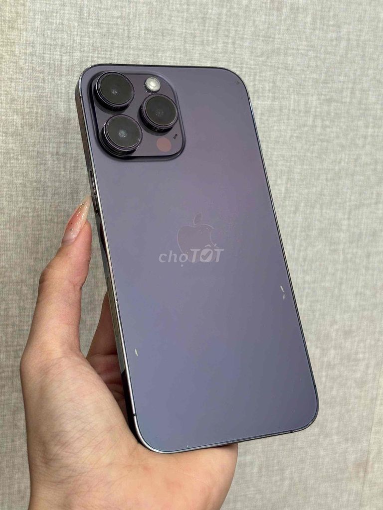 iPhone 14 Pro Max 128GB Tím 98% zin đẹp Lock Mỹ. Mua bán Điện thoại tại Quận Ninh Kiều Cần Thơ được đăng bởi Quý Mobile Cần thơ hình 1