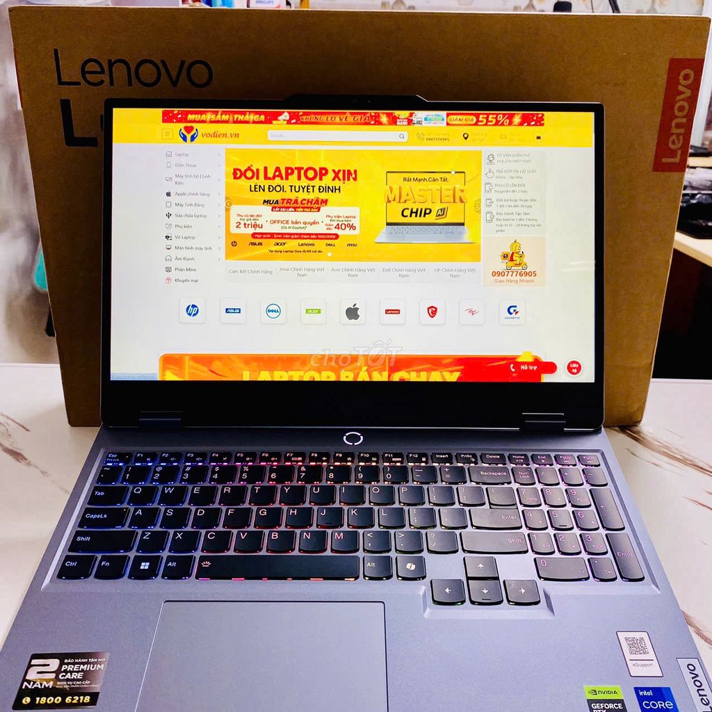 Lenovo LOQ 15IRX9 i7-13650HX-16GB-512GB-RTX4050-6G. Mua bán Laptop tại Quận Ninh Kiều Cần Thơ được đăng bởi Võ Diện hình 1
