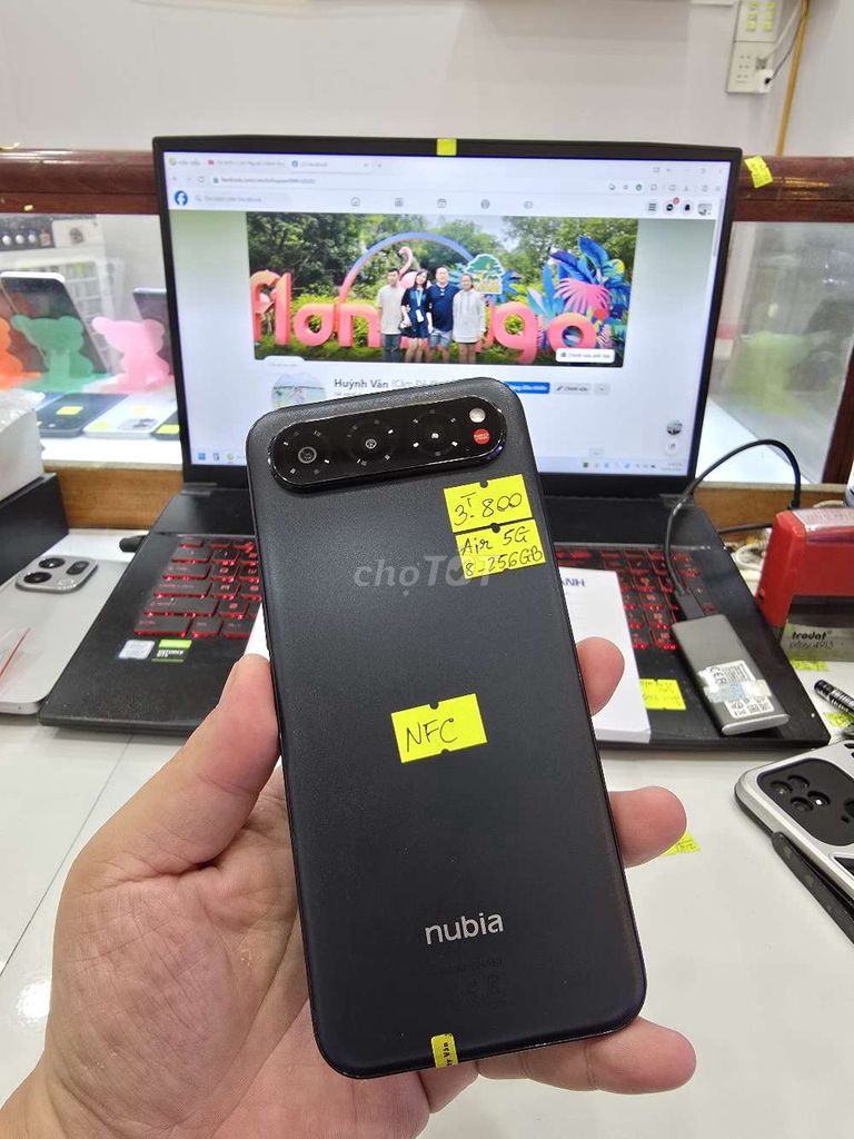 Nubia Air 5G - 256GB. Mua bán Điện thoại tại Thành phố Long Xuyên An Giang được đăng bởi Facebook Cầm Đồ Thúy Vân hình 1