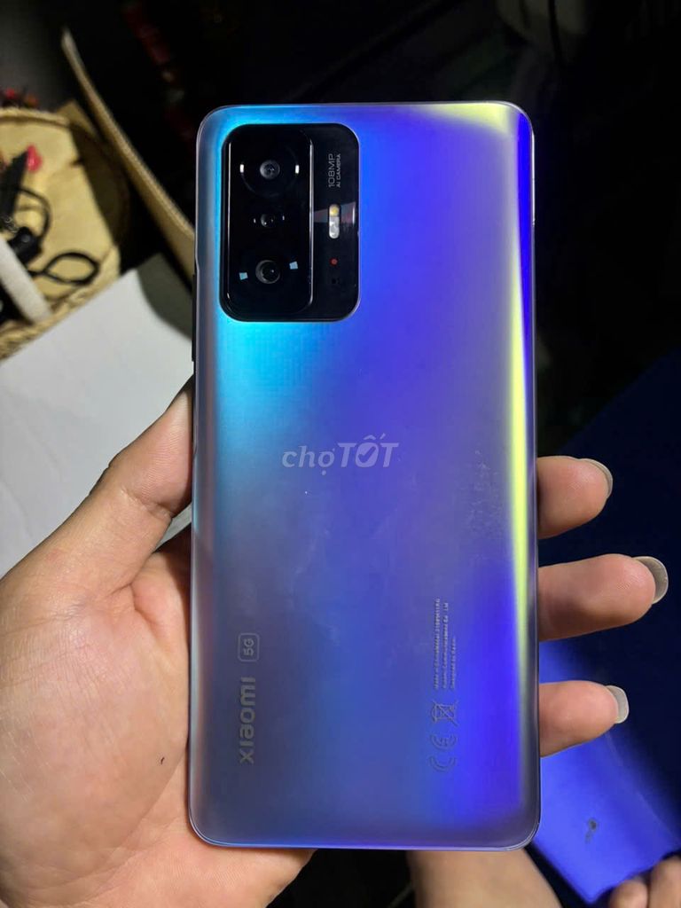 Xiaomi 11T 5G 128GB Xanh tím. Mua bán Điện thoại tại Thành phố Pleiku Gia Lai được đăng bởi Khuê Minh hình 1