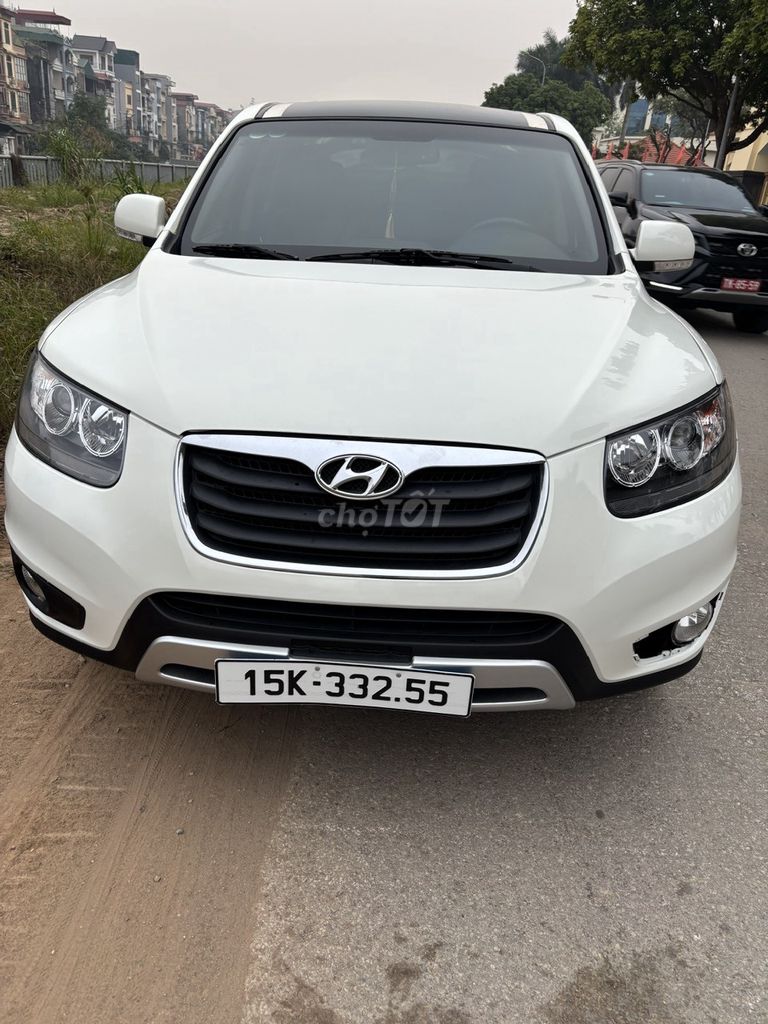 Hyundai Santa Fe 2011 Trắng nhập khẩu Mỹ. Mua bán Ô tô tại Quận Hà Đông Hà Nội được đăng bởi Vinh  hình 7