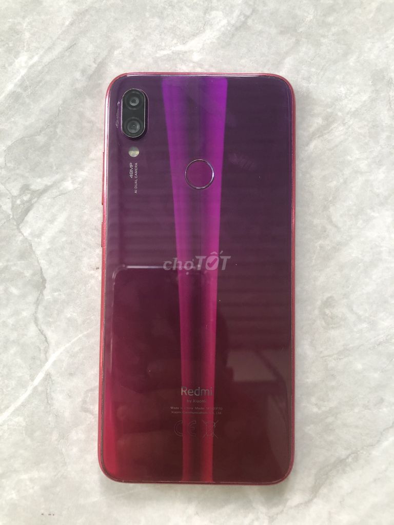 Xiaomi Redmi Note 7 4GB Đỏ tím. Mua bán Điện thoại tại Huyện Long Hồ Vĩnh Long được đăng bởi Khanh trần hình 1