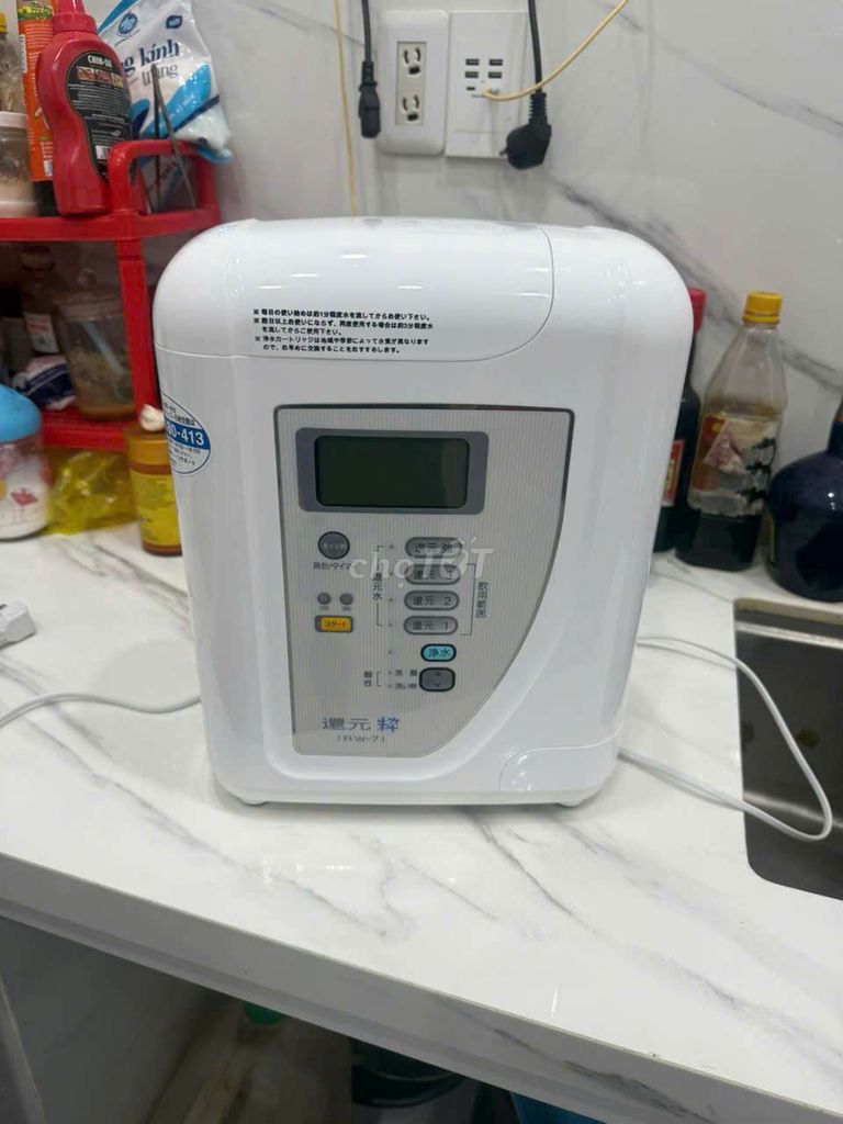 Máy lọc nước điện giải Sanwa RW-7 Nhật Bản Trắng. Mua bán Bếp, lò, đồ điện nhà bếp tại Huyện Vĩnh Cửu Đồng Nai được đăng bởi Bùi kim loan hình 1