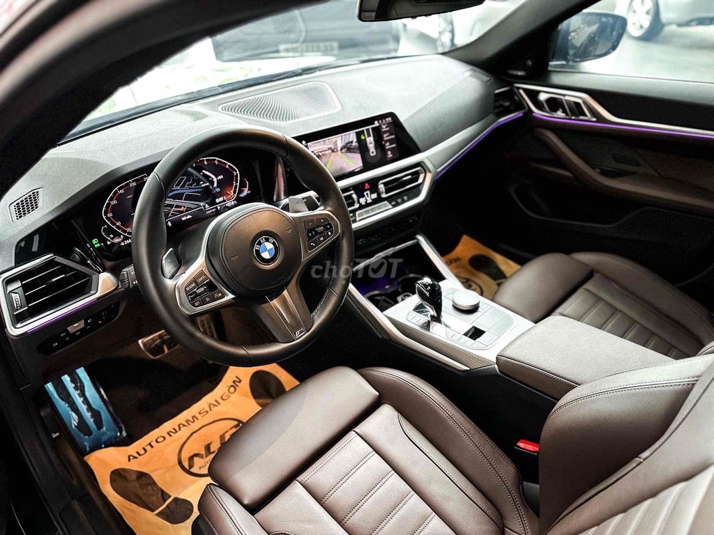 BMW 430i Гран Купе M Sport 2022 зеленый Сан-Ремо