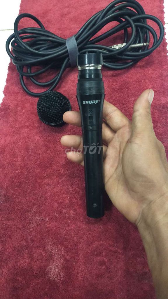 mic shure bãi made in Germany . Mua bán Tivi, Âm thanh tại Huyện Bình Chánh Tp Hồ Chí Minh được đăng bởi âm thanh gia đình  hình 1