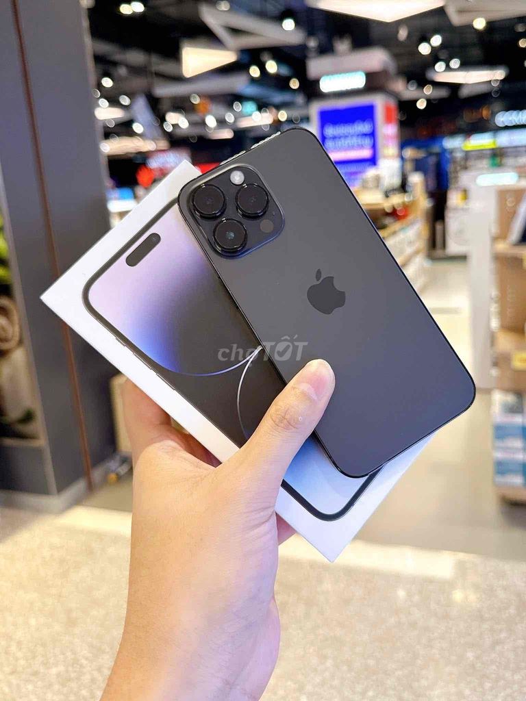 iPhone 14 Pro Max 128G Đen FULLBOX BH APPLE 6/2023. Mua bán Điện thoại tại Quận 10 Tp Hồ Chí Minh được đăng bởi iStockHCM hình 1