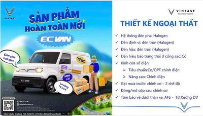 VinFast EC VAN 2025, tiên phong cọc 10tr. Mua bán Ô tô tại Quận Gò Vấp Tp Hồ Chí Minh được đăng bởi Ô Tô Miền Nam