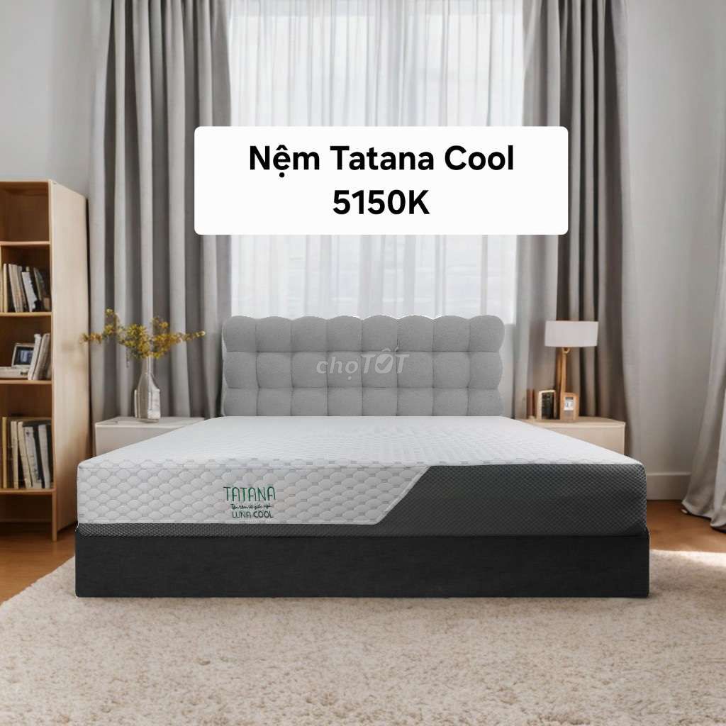 Nệm Tatana Cool Trắng xám. Mua bán Giường, chăn ga gối nệm tại Quận 6 Tp Hồ Chí Minh được đăng bởi Minh Duong hình 1