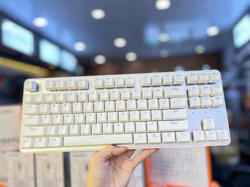 Bàn phím cơ DareU EK807G White | Không dây, Red. Mua bán Phụ kiện (Màn hình, Chuột...) tại Thành phố Vĩnh Long Vĩnh Long được đăng bởi Hữu Tài Computer hình 3