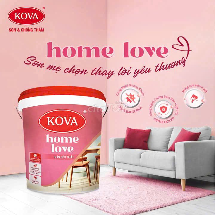 Bộ Đôi Sơn Nội Ngoại Thất Kova HOME