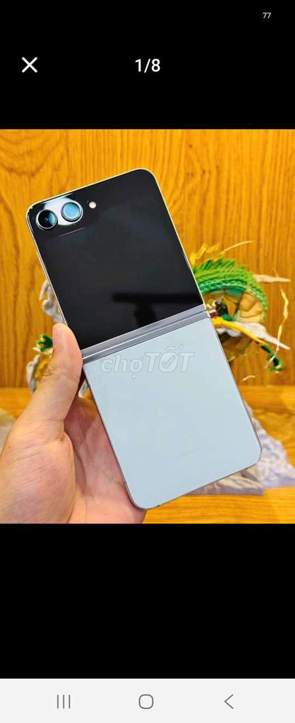 Samsung Flip 5 Xanh. Mua bán Điện thoại tại Quận 5 Tp Hồ Chí Minh được đăng bởi Lon Lee hình 1