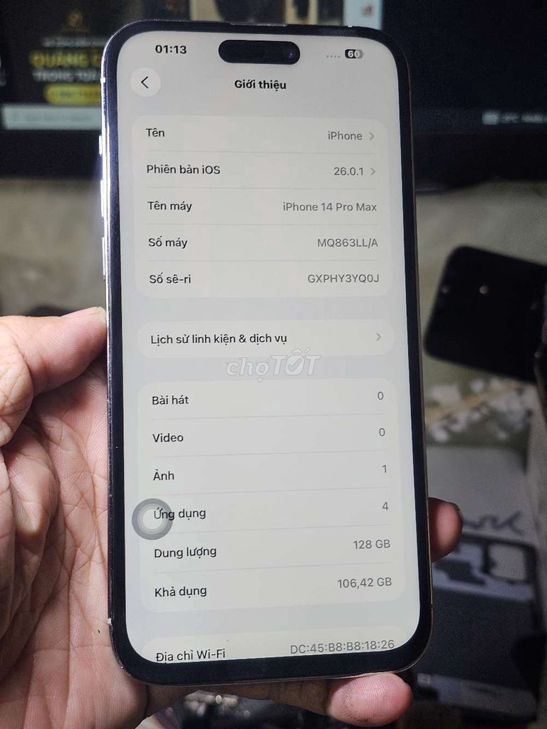 iPhone 14 Pro Max lướt web treo game . Mua bán Điện thoại tại Quận 8 Tp Hồ Chí Minh được đăng bởi Thiên Hòa mobile  hình 1