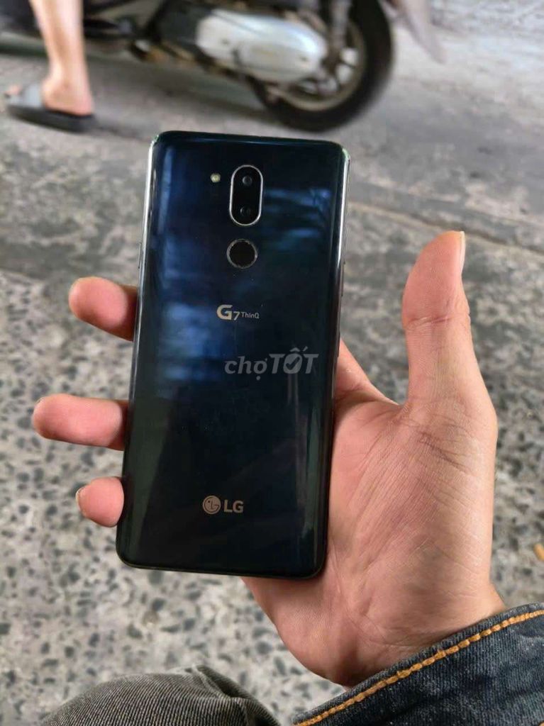 LG G7 4/64g snap 845 nứt nhẹ bán hoặc Gl. Mua bán Điện thoại tại Quận Gò Vấp Tp Hồ Chí Minh được đăng bởi Nguyễn Minh hình 1