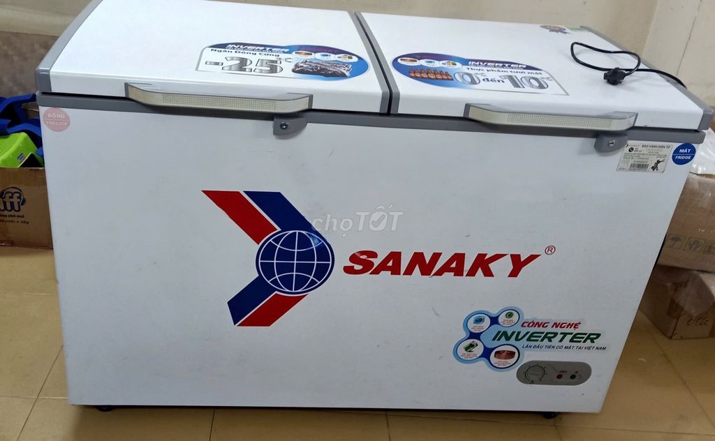 Tủ đông Sanaky VH5699 365 lít Trắng. Mua bán Tủ lạnh tại Quận 10 Tp Hồ Chí Minh được đăng bởi Hồng hình 1