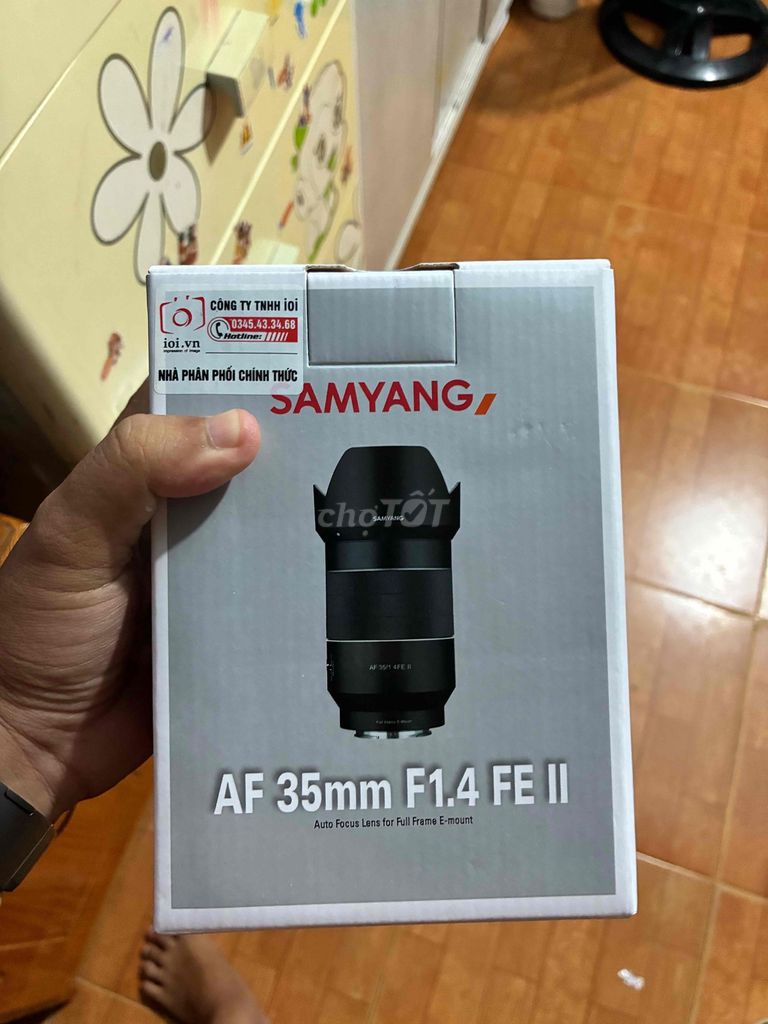Ống kính Samyang AF 35mm F1.4 FE II BH hãng 23 th. Mua bán Máy ảnh, Máy quay tại Thành phố Thủ Đức Tp Hồ Chí Minh được đăng bởi Hưng Nguyễn Hữu Gia hình 1