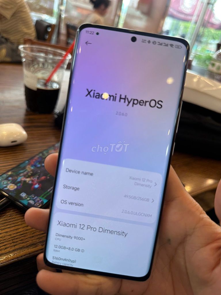 Xiaomi 12 Pro Dimensity 12GB/256GB. Mua bán Điện thoại tại Quận Gò Vấp Tp Hồ Chí Minh được đăng bởi Vinh hình 1