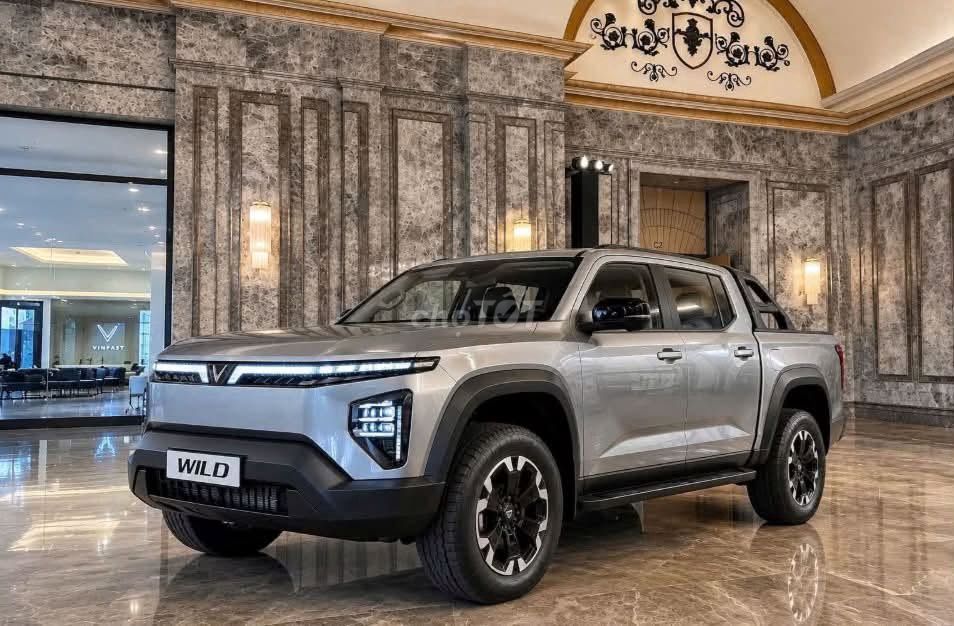 Электрический пикап Vinfast Wild, пробег 1000 км
