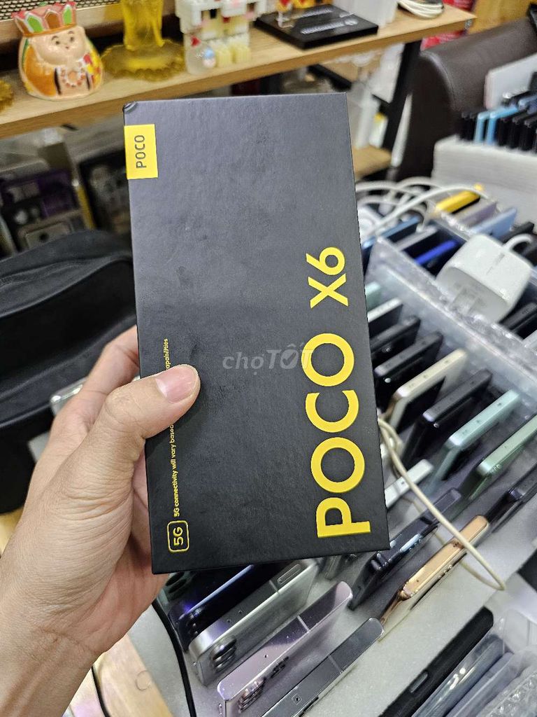 XIAOMI POCO X6 5G FULBOX 12/256 ZIN BH 10/1/26 V/N