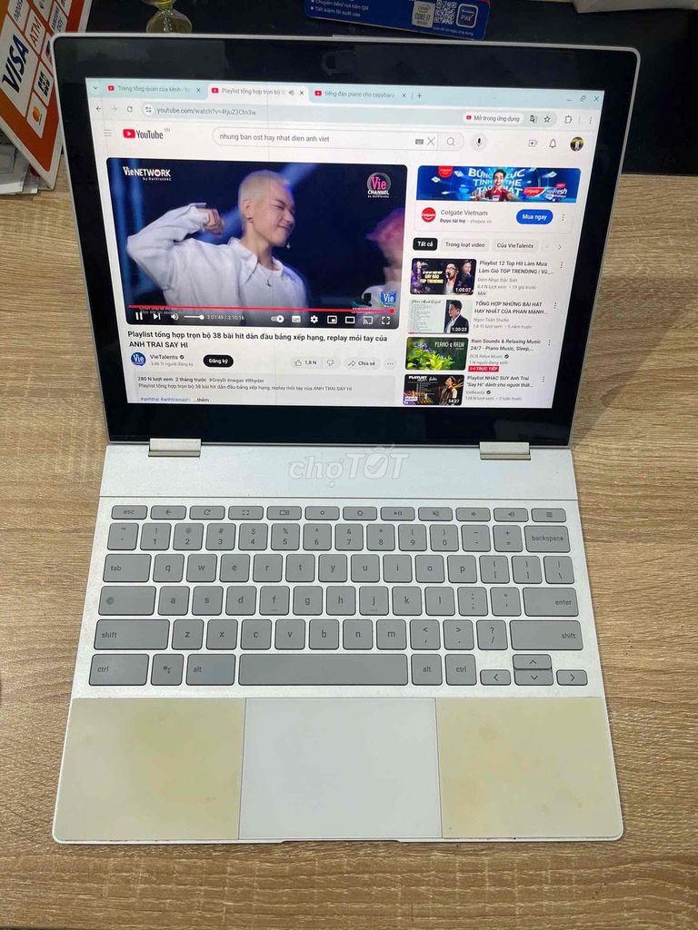 thanh lý Google PixelBook i5 ,8G,128G,2K loi