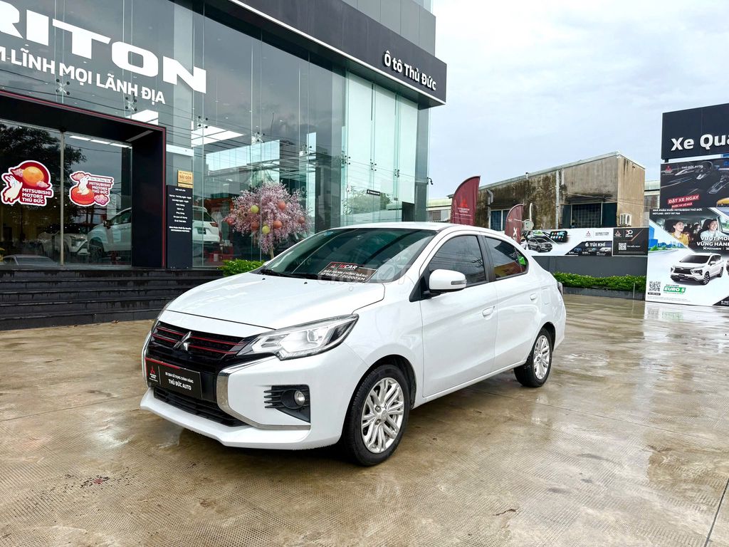 Mitsubishi Attrage CVT 2020 Trắng - Odo 66.000km. Mua bán Ô tô tại Thành phố Thủ Đức Tp Hồ Chí Minh được đăng bởi Mitsubishi Chính Hãng hình 3