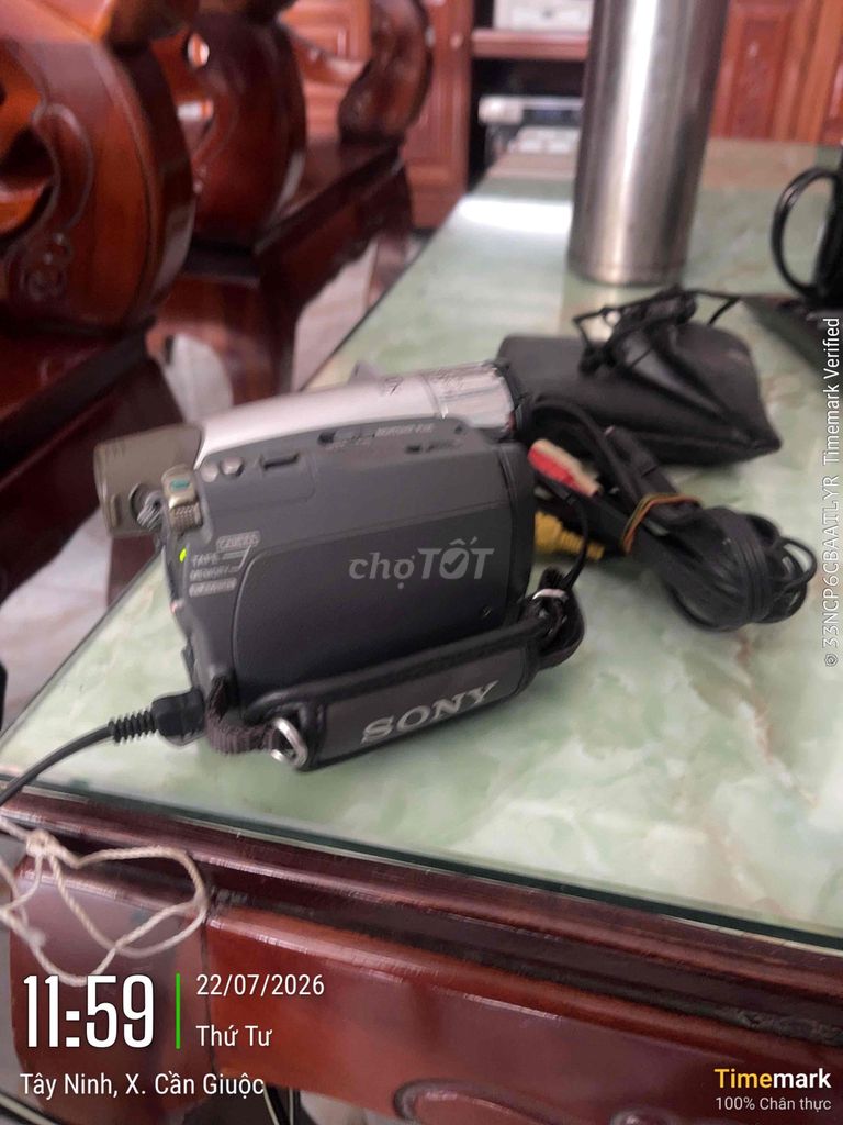 Máy quay phim Sony Xám. Mua bán Máy ảnh, Máy quay tại Huyện Cần Giuộc Long An được đăng bởi Tên chưa cung cấp hình 1