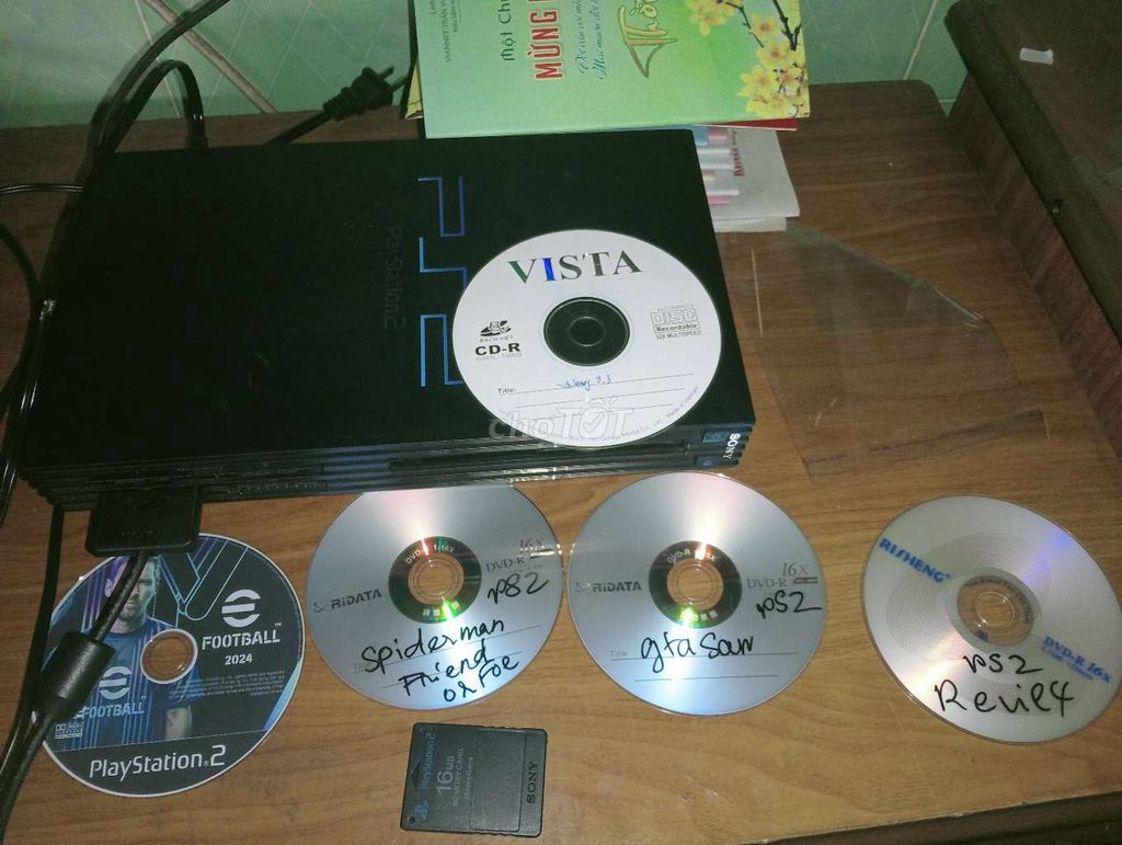 Máy chơi game Sony PlayStation 2 Đen. Mua bán Thiết bị chơi game tại Huyện Châu Đức Bà Rịa - Vũng Tàu được đăng bởi Thành Võ hình 1