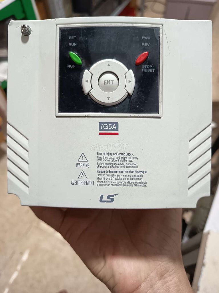 Biến tần LS iG5A 4kW 380V Hàn Quốc. Mua bán Đồ chuyên dụng, Giống nuôi trồng tại Thành phố Biên Hòa Đồng Nai được đăng bởi Kho Biến Tần Củ Biên Hòa hình 1