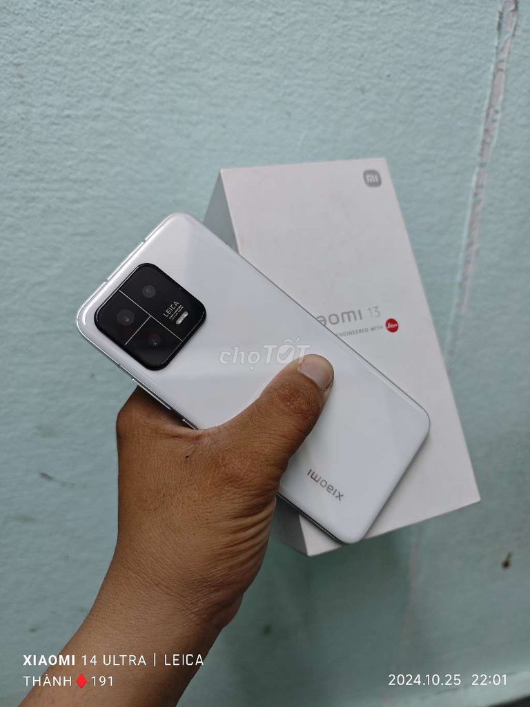 Mi 13 8/256 full box đẹp 98,5% ,unlock rom Tw