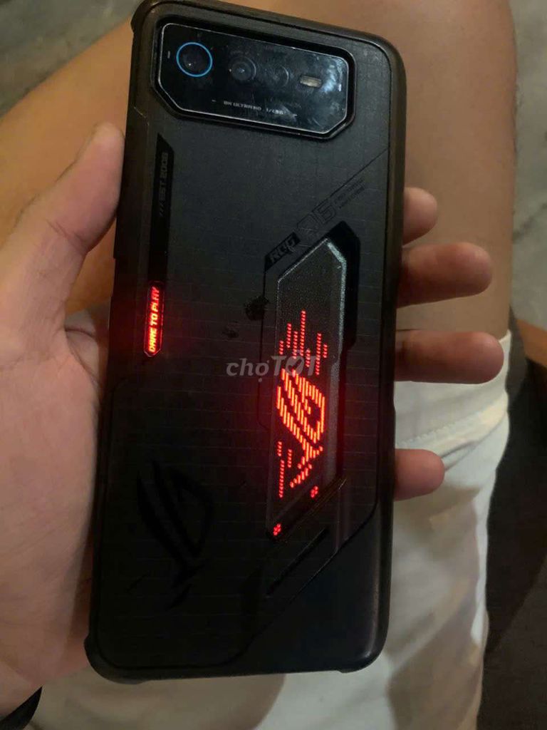 ROG 6D 16GB/256GB Đen Đã sử dụng. Mua bán Điện thoại tại Quận 12 Tp Hồ Chí Minh được đăng bởi Quang Huy hình 1