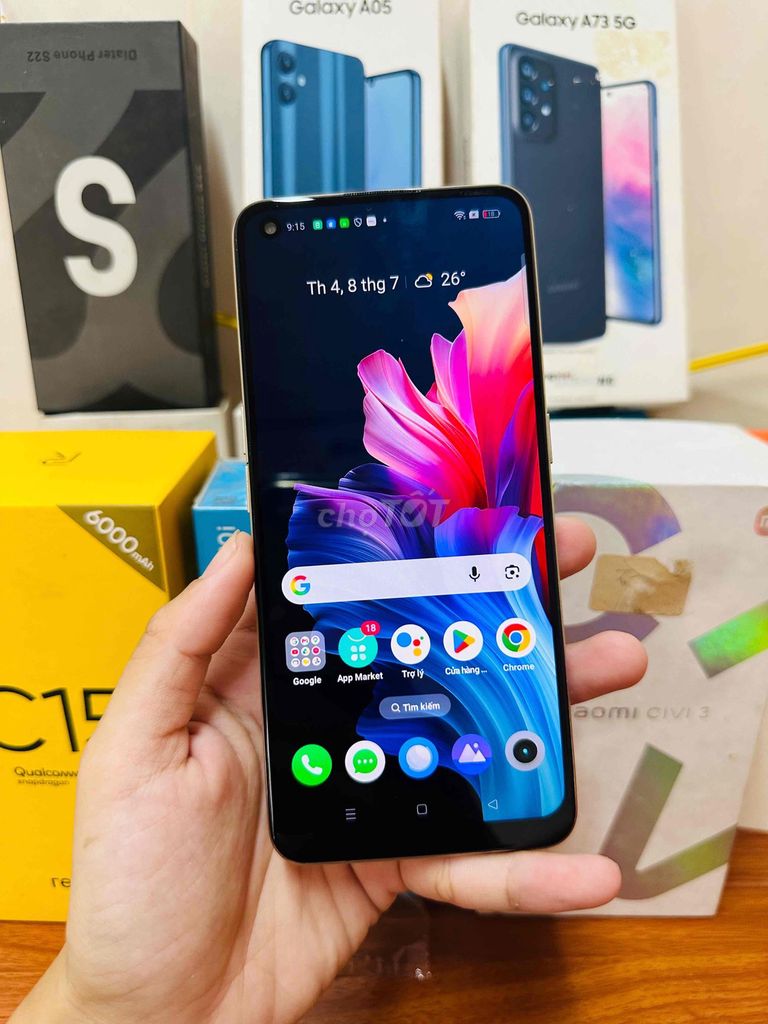 Realme 9 Ram 8/128gb chip Snapdragon 680. Mua bán Điện thoại tại Quận Ninh Kiều Cần Thơ được đăng bởi Phụ Kiện  hình 1