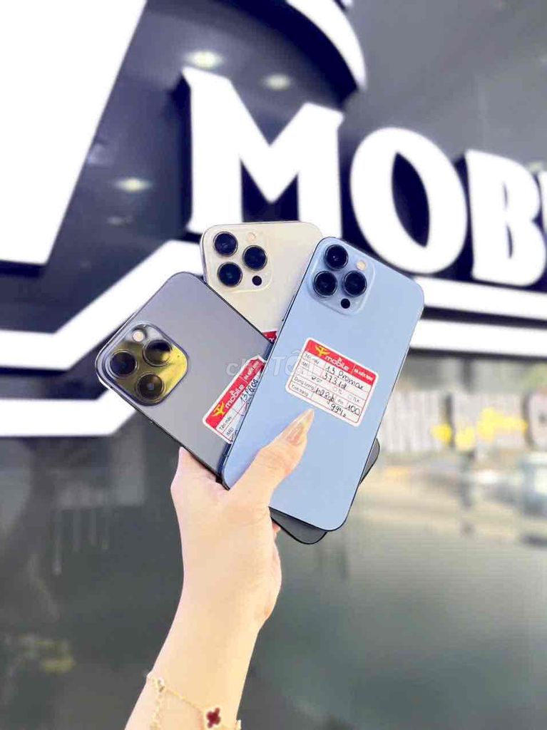 iPhone 13 Pro Max Xám Vàng Xanh. Mua bán Điện thoại tại Thành phố Qui Nhơn Bình Định được đăng bởi TMOBILE QUY NHƠN TRẢ GÓP BAO ĐẬU SINH VIÊN hình 1