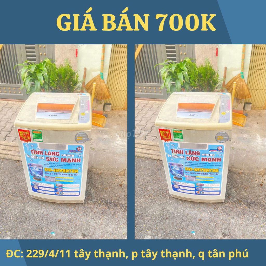 🌟SALE CUỐI TUẦN ! SANYO 7KG GIÁ BÁN CHỈ 700.000 Đ🌟