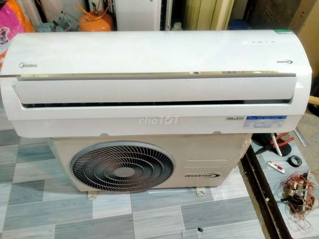 Máy lạnh Midea Inverter 1 HP giá Sinh viên. Mua bán Máy lạnh, điều hoà tại Quận Bình Tân Tp Hồ Chí Minh được đăng bởi ĐiệnLạnhNamSài Gòn hình 1