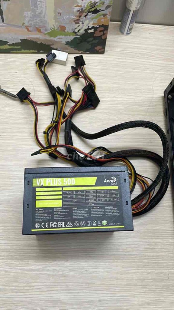 Nguồn Aerocool VX PLUS 500W Đen. Mua bán Linh kiện (RAM, Card...) tại Quận 3 Tp Hồ Chí Minh được đăng bởi Pham Vuong hình 1