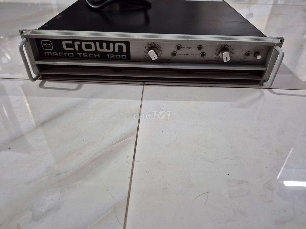 Cục đẩy Crown Macro-Tech 1200. Mua bán Tivi, Âm thanh tại Huyện Trảng Bom Đồng Nai được đăng bởi Nguyễn Hà Trung hình 1