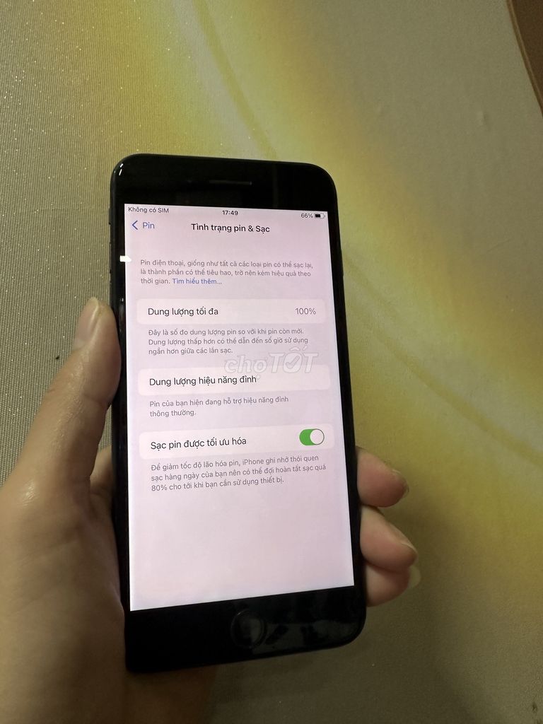 iPhone 8 Plus 64GB Đen zin all quốc tế pin 100. Mua bán Điện thoại tại Quận Ninh Kiều Cần Thơ được đăng bởi everest hình 1