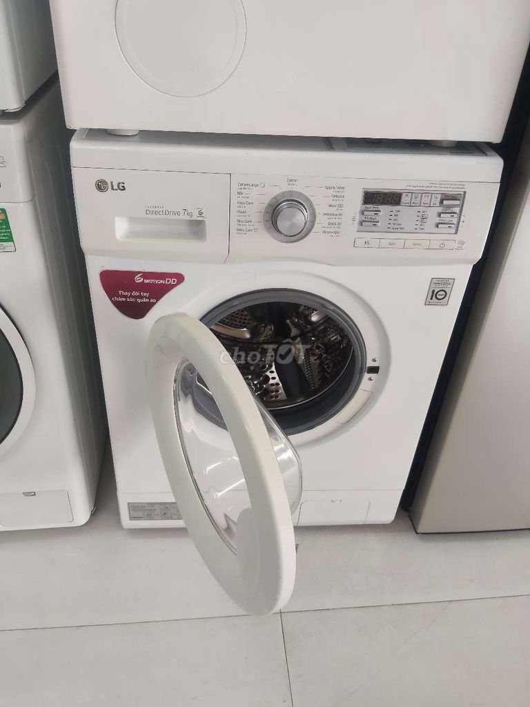 Máy giặt LG 7kg Inverter Direct Drive Trắng. Mua bán Máy giặt tại Thành phố Thủ Đức Tp Hồ Chí Minh được đăng bởi ĐIỆN LẠNH MINH HIẾU hình 1