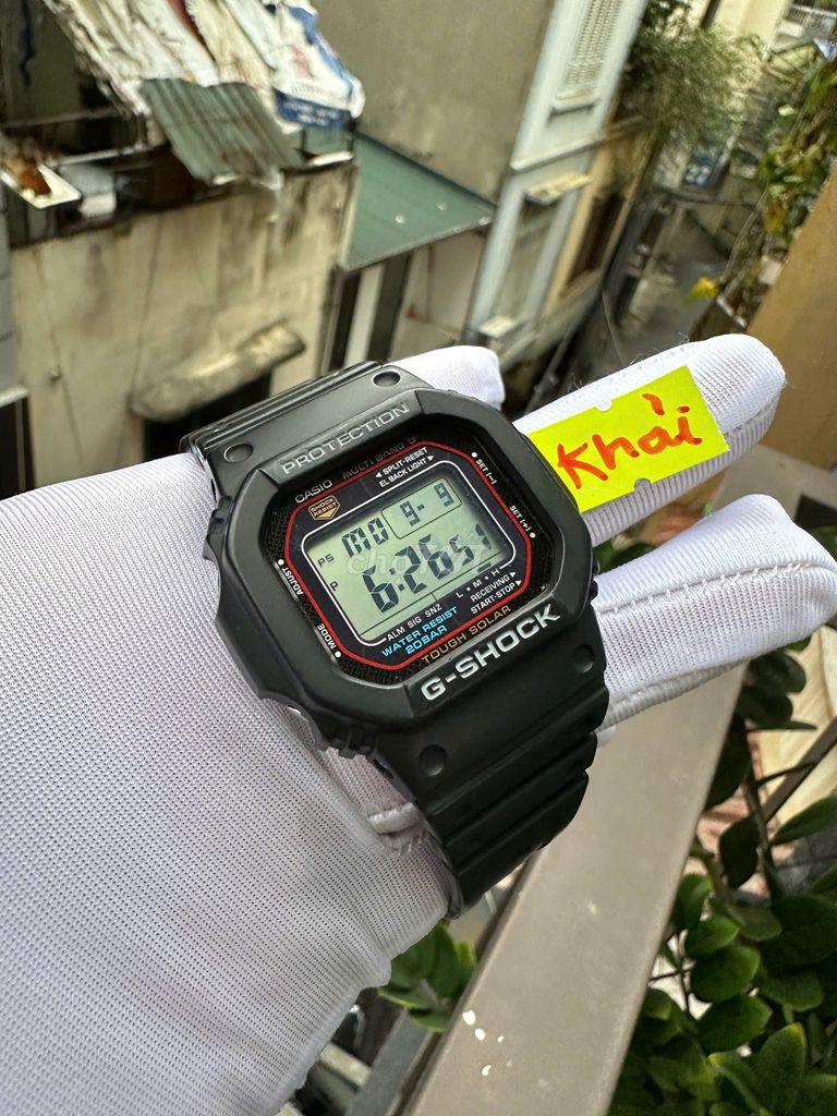 Casio G-shock GW-M5600-1, Còn khá đẹp