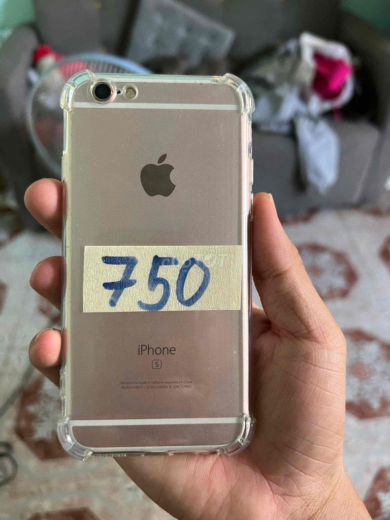 ip6s, 16g, zin full, cam đẹp, vân ok, icloud sạch