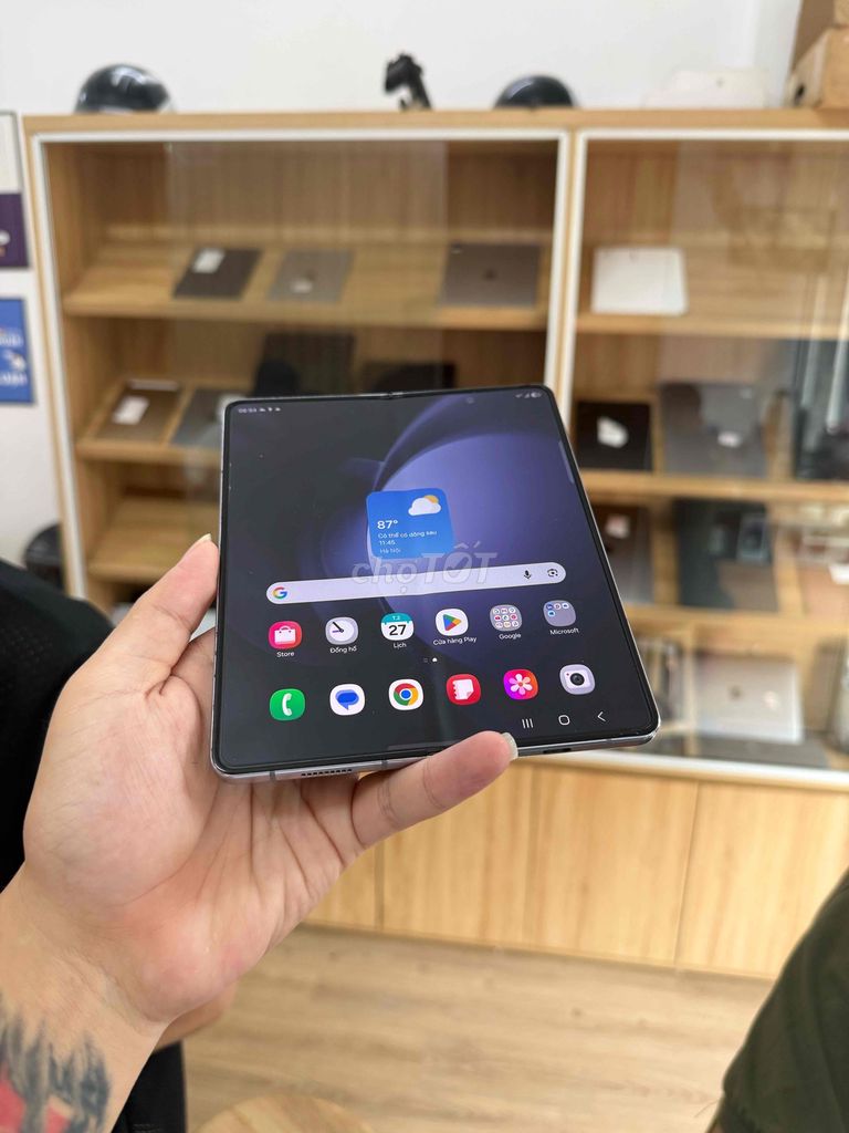 Samsung Zfold 5 QTE 512GB Zin Áp Nguyên Bản. Mua bán Điện thoại tại Quận Đống Đa Hà Nội được đăng bởi Hà Nội Mobile Bao Duyệt Nợ Xấu hình 1