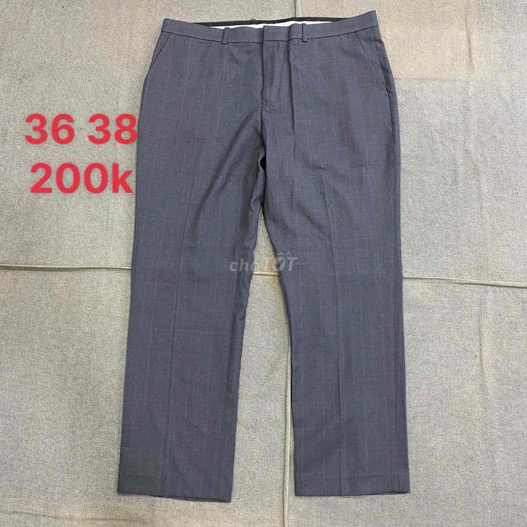 Quần tây nam vải size 36, 38. Mua bán Quần áo tại Quận 10 Tp Hồ Chí Minh được đăng bởi Đỗ Văn Tuấn  hình 1