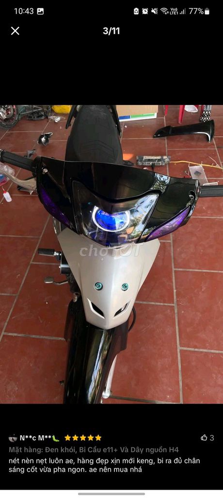 Bi cầu E11. Mua bán Phụ tùng xe tại Quận Hoàng Mai Hà Nội được đăng bởi Duy Khánh hình 10