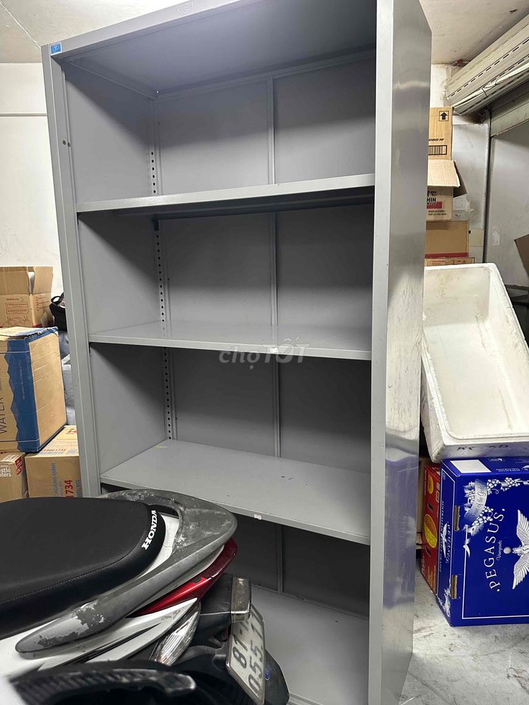 Tủ hồ sơ Hòa Phát Sắt Xám 1m x 2m. Mua bán Đồ dùng văn phòng tại Quận 7 Tp Hồ Chí Minh được đăng bởi Ms Ngọc hình 1