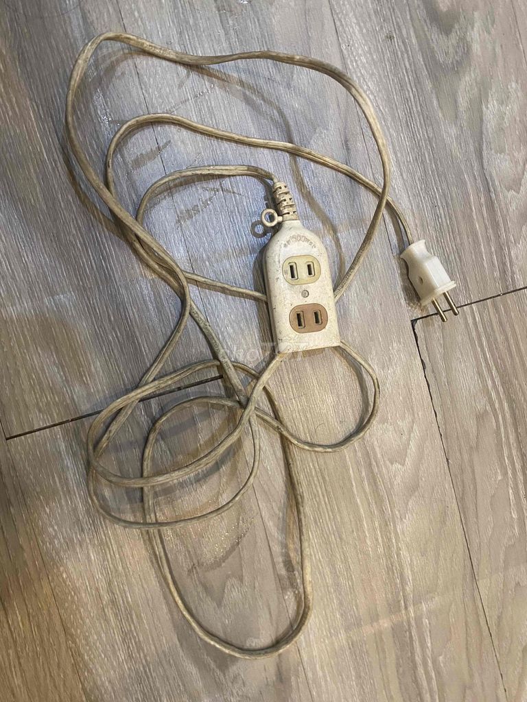 Ổ cắm bãi nhật 2 ổ 2-3m 125V 15A cũ. Mua bán Nội thất, đồ gia dụng khác tại Huyện Trảng Bom Đồng Nai được đăng bởi Bình Phan hình 1
