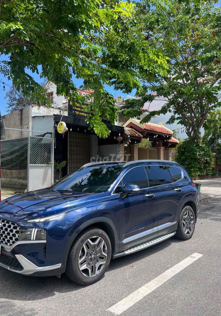 Hyundai Santa Fe 2021 2.2D Premium Синий 90000 км